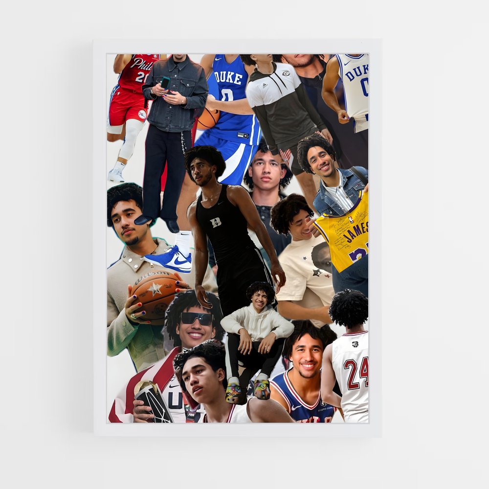 Poster Jared mccain – affiche Basketball (vue 3)